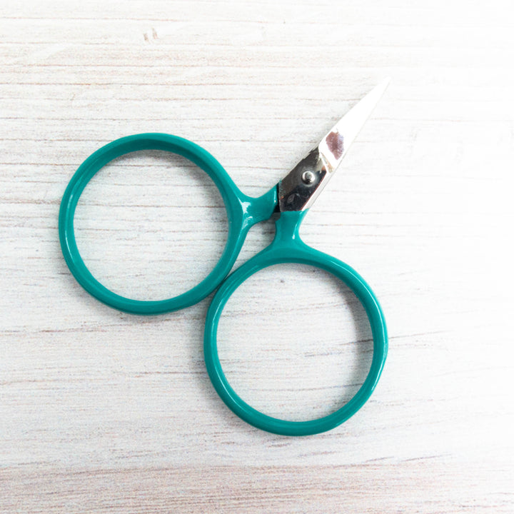 Modern Embroidery Scissors - Putford Green Scissors - Snuggly Monkey