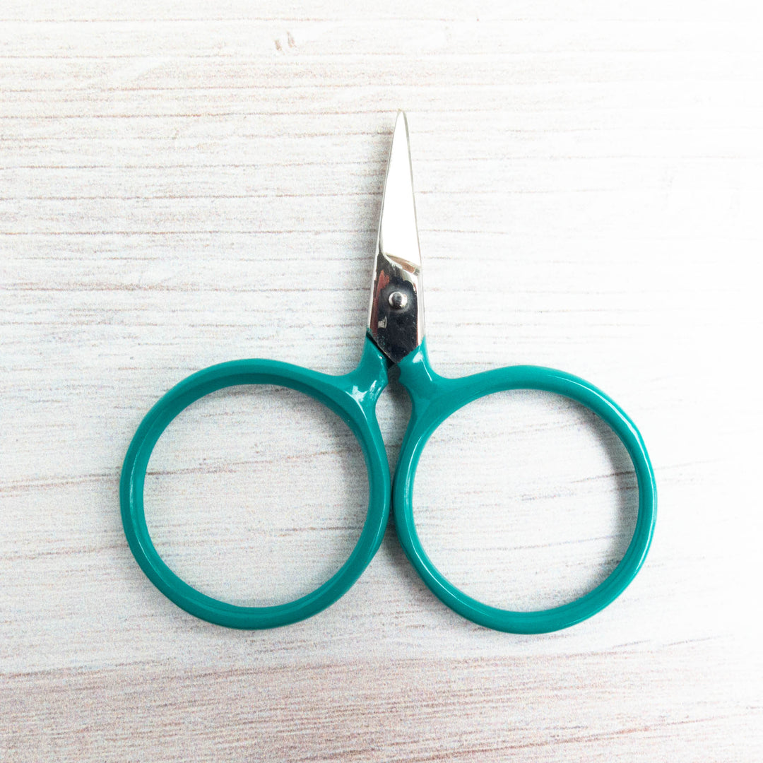 Modern Embroidery Scissors - Putford Green Scissors - Snuggly Monkey