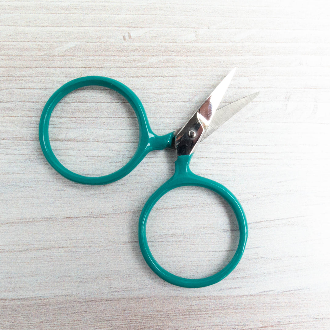 Modern Embroidery Scissors - Putford Green Scissors - Snuggly Monkey