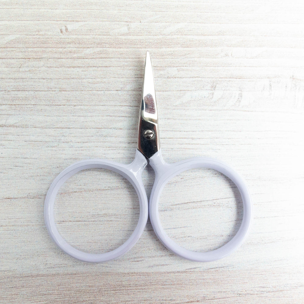 Modern Embroidery Scissors - Putford White Scissors - Snuggly Monkey