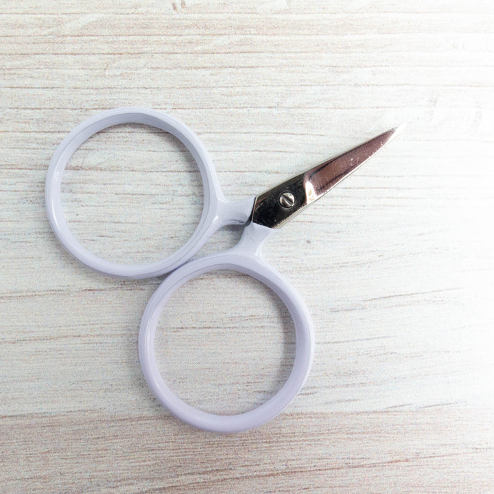 Modern Embroidery Scissors - Putford White Scissors - Snuggly Monkey