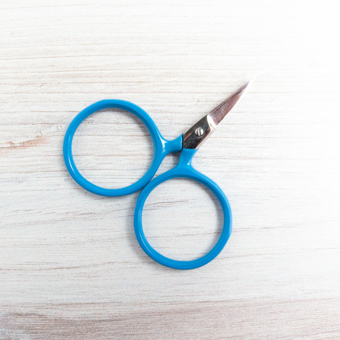 Modern Embroidery Scissors - Putford Blue Scissors - Snuggly Monkey