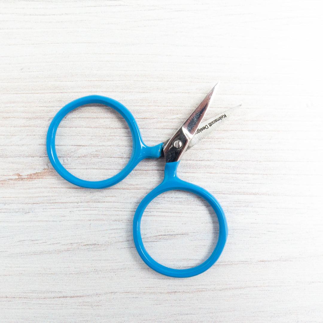 Modern Embroidery Scissors - Putford Blue Scissors - Snuggly Monkey