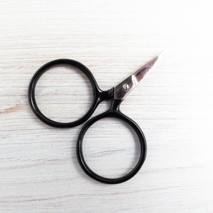 Modern Embroidery Scissors - Putford Black Scissors - Snuggly Monkey