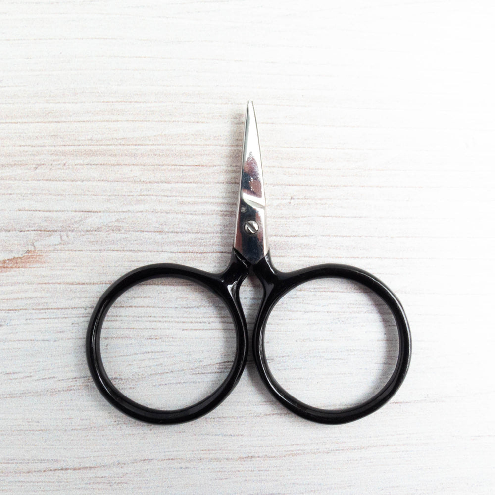 Modern Embroidery Scissors - Putford Black Scissors - Snuggly Monkey