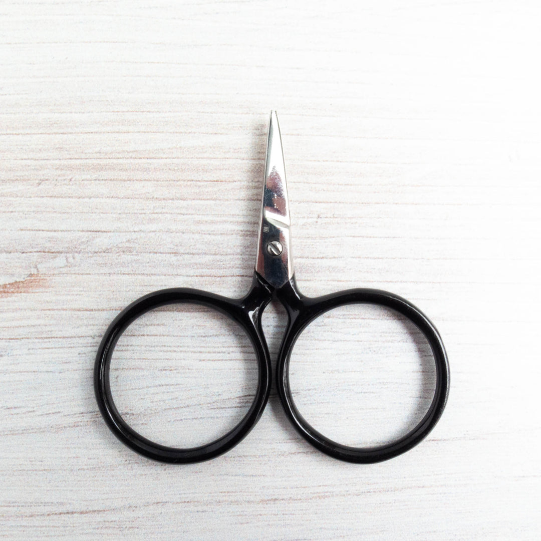 Modern Embroidery Scissors - Putford Black Scissors - Snuggly Monkey