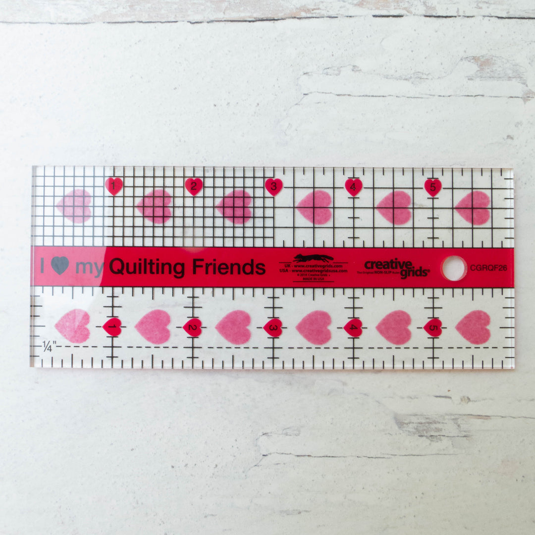 Creative Grids Mini Ruler - 2.5 in x 6 in – Snuggly Monkey