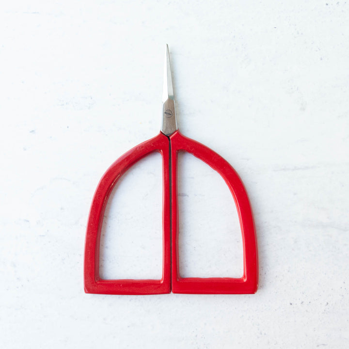 Embroidery Scissors - Red Pudgie