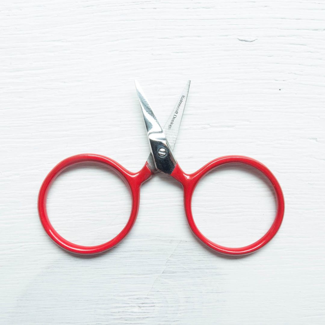 Cute Embroidery Scissors Small Red Scissors, Modern Embroidery