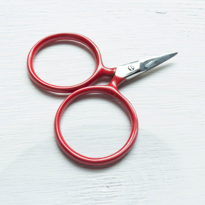 Modern Embroidery Scissors - Putford Red Scissors - Snuggly Monkey