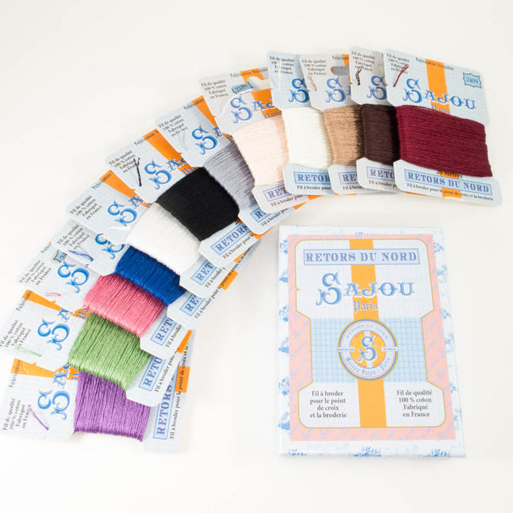 Retors de Nord Embroidery Floss Kit - Vintage Colors Floss - Snuggly Monkey