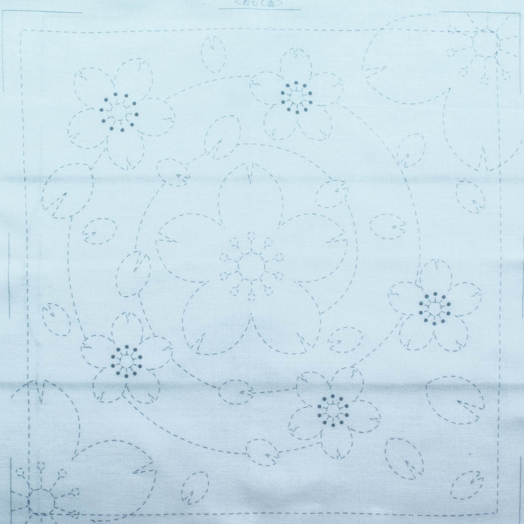 Sashiko Embroidery Kit - Mizube no Sakura (No 36) Sashiko - Snuggly Monkey