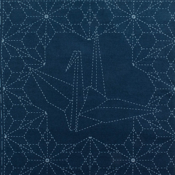 Sashiko Embroidery Sampler - OriZuru (No.13) Sashiko - Snuggly Monkey