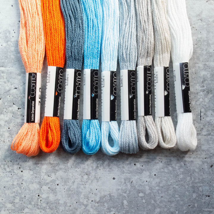 Cosmo Embroidery Floss Set :: Snuggly Monkey Collection