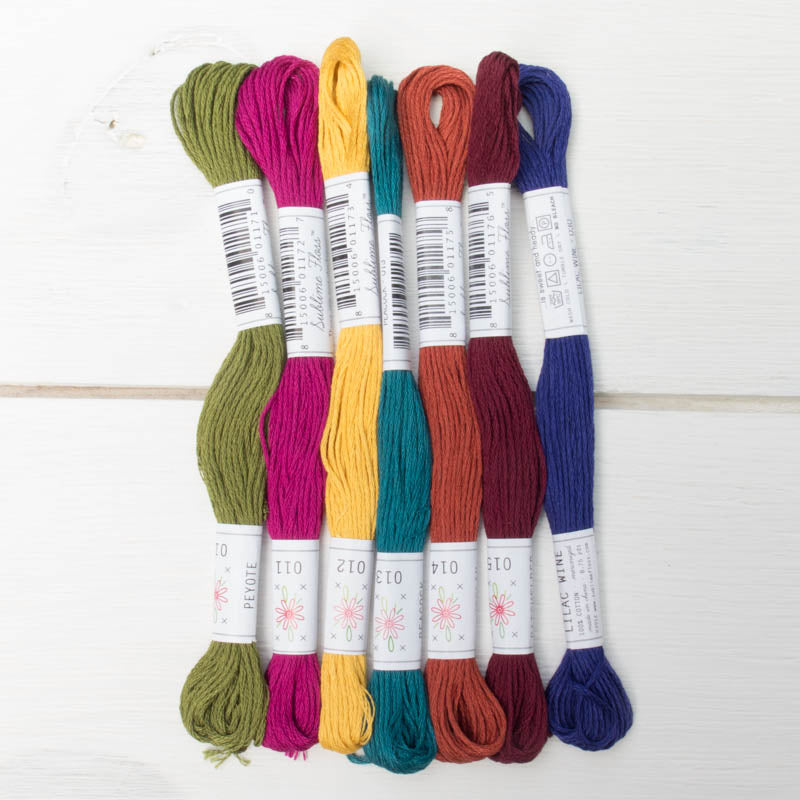 Sublime Stitching Laurel Canyon Embroidery Floss Set Floss - Snuggly Monkey
