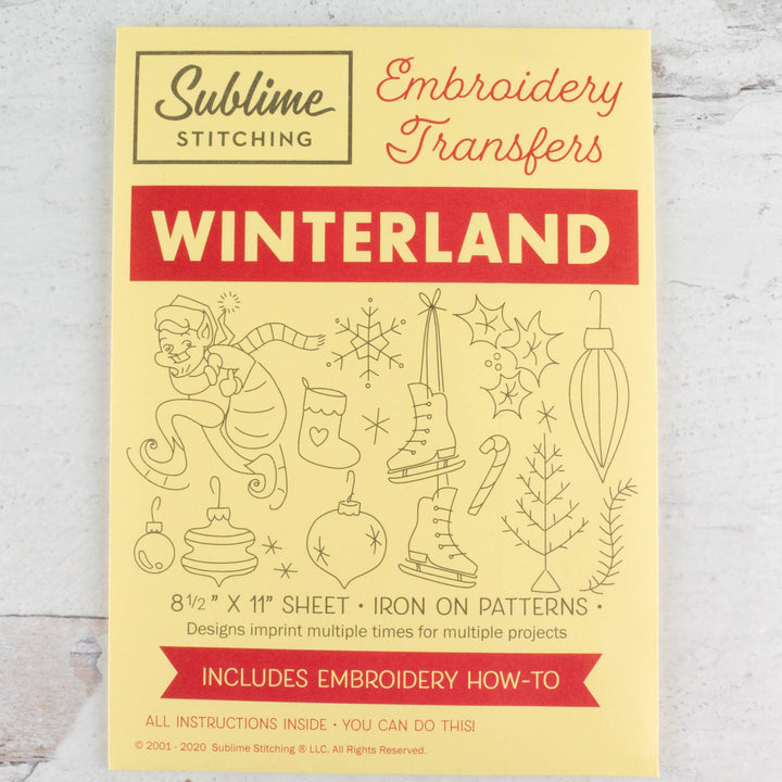 Sublime Stitching Embroidery Pattern - Winterland