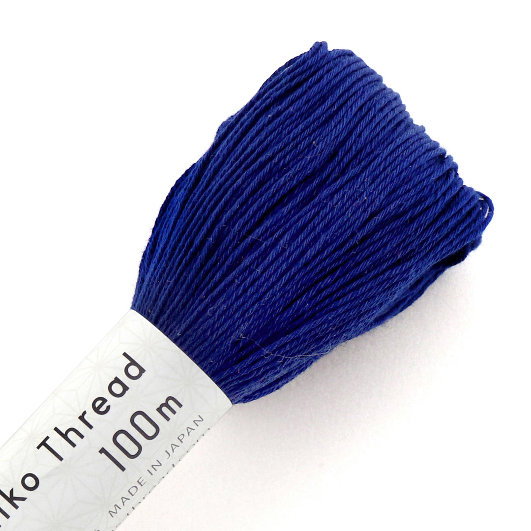 100m Skein Olympus Sashiko Thread - Royal Blue (#119)