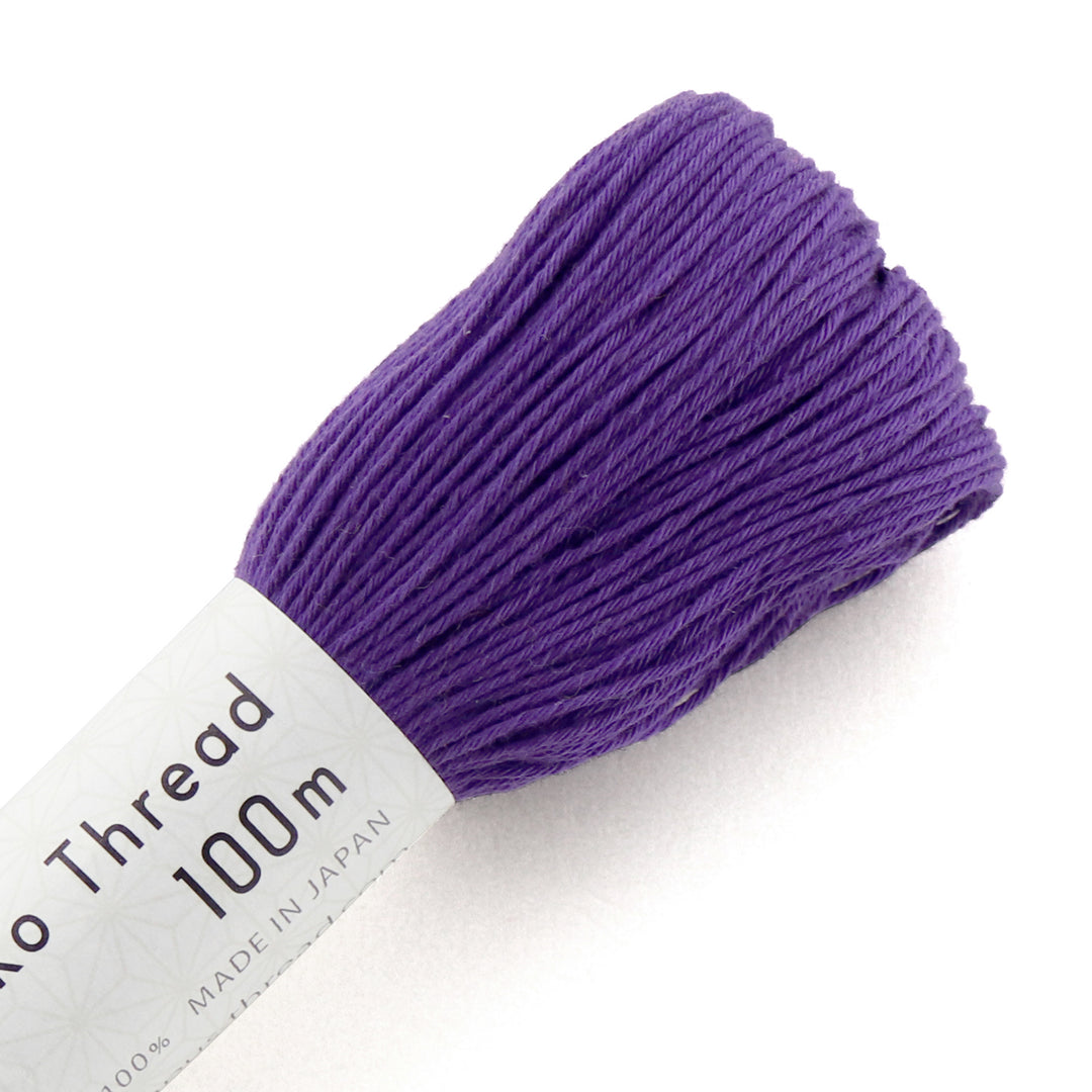100m Skein Olympus Sashiko Thread - Purple (#124)