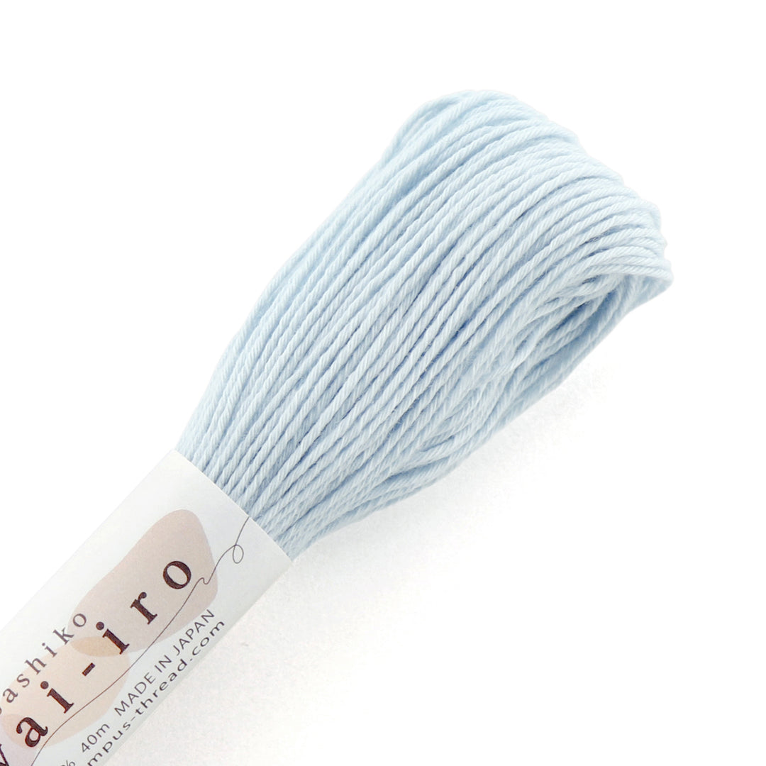 40m Awai-Iro Olympus Sashiko Thread -Baby Blue (A4)