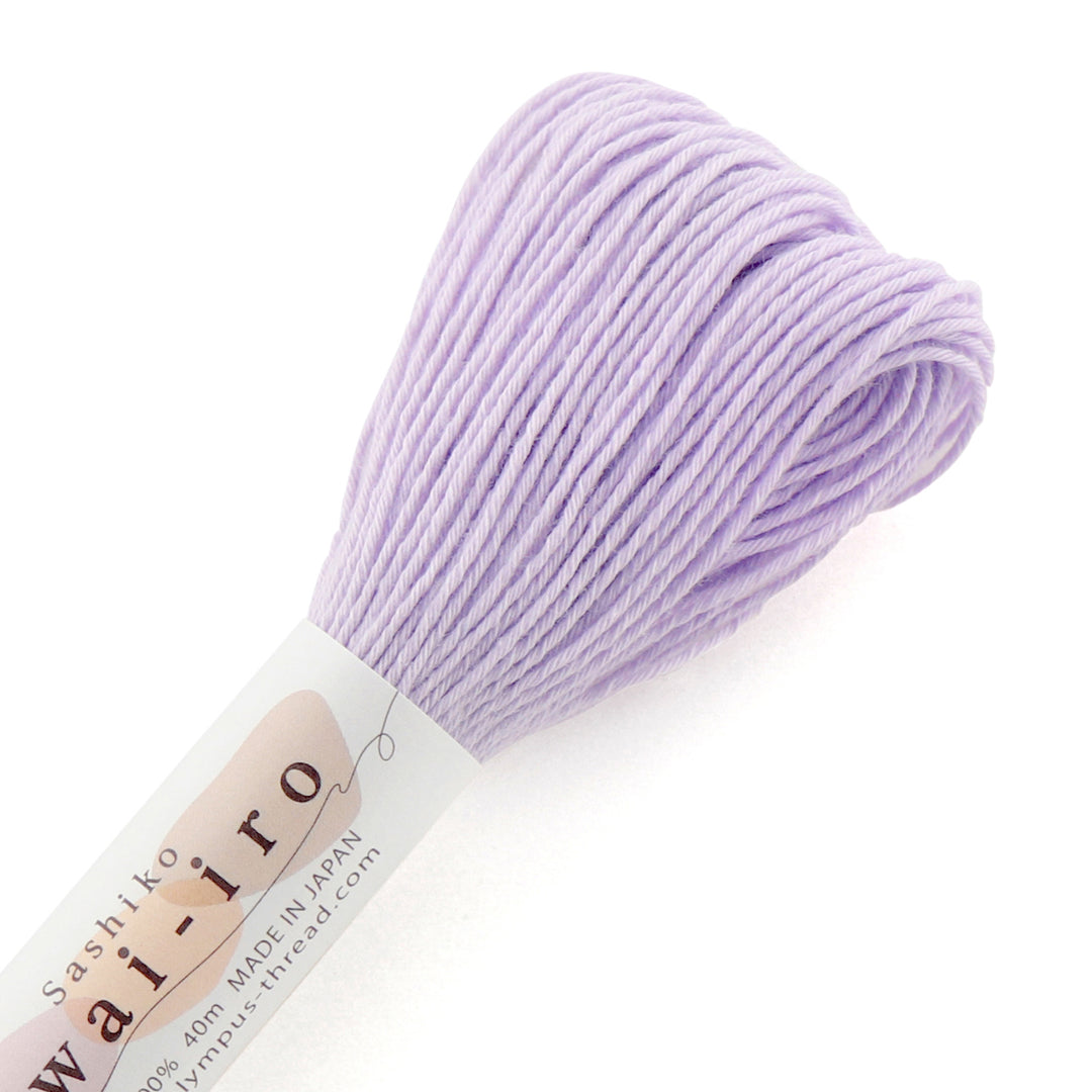 40m Awai-Iro Olympus Sashiko Thread - Lavender Sage (A5)