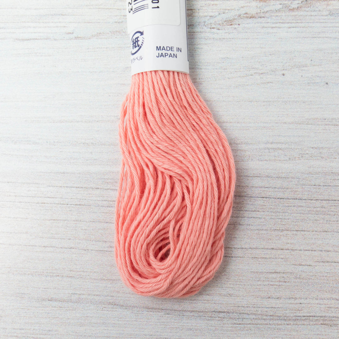 Olympus Sashiko Thread - Coral (#25) Sashiko - Snuggly Monkey