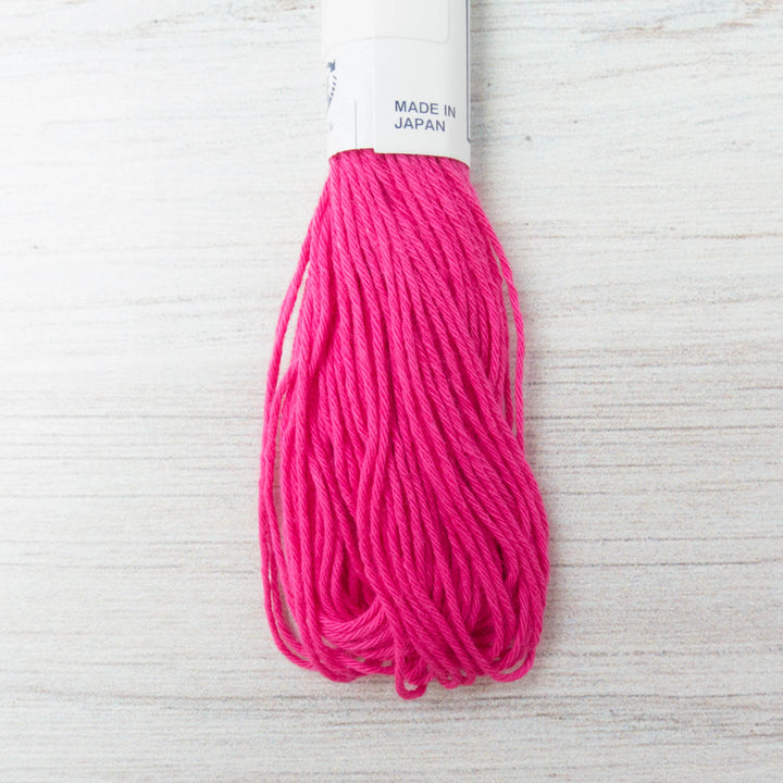 Japanese Olympus Sashiko Thread -Hot Pink (#21) Sashiko - Snuggly Monkey