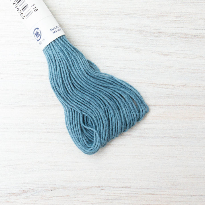 Japanese Sashiko Thread - Sky Blue (#9) Sashiko - Snuggly Monkey