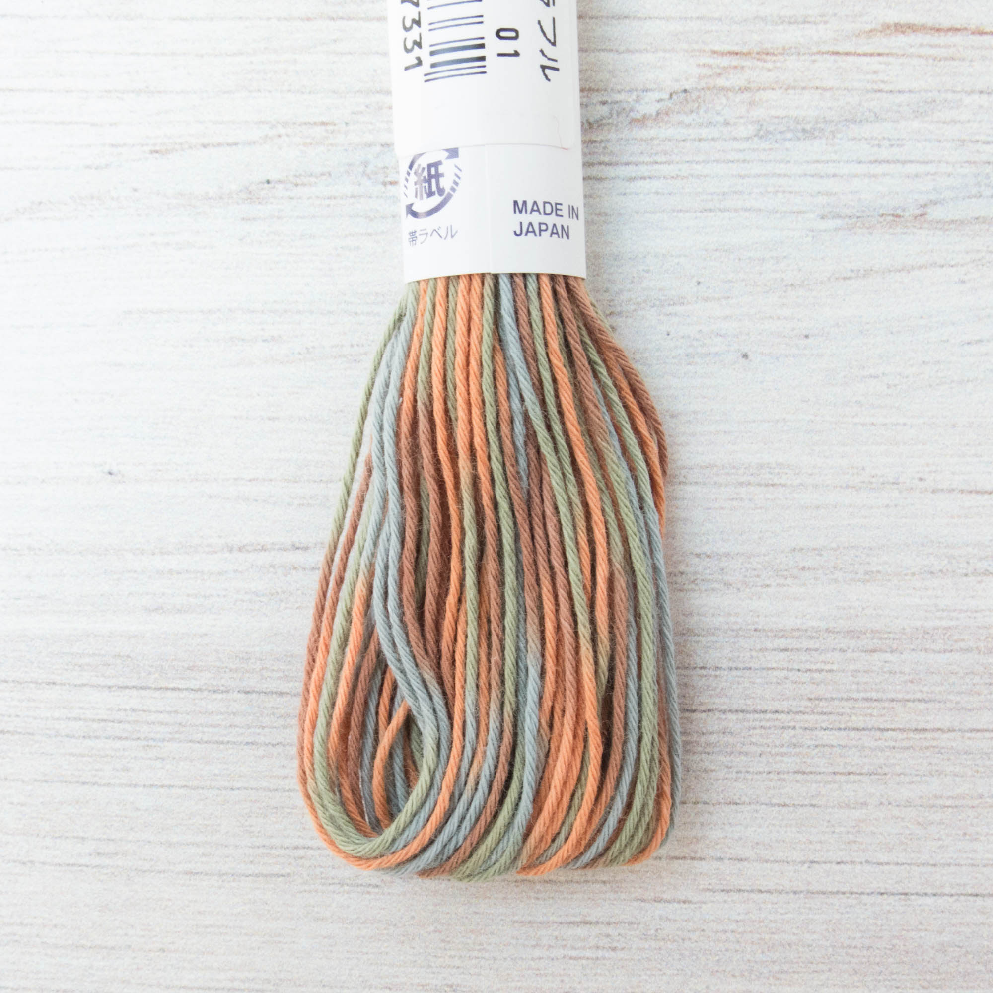 Short Pitch Variegated Sashiko Thread - Desert (#91) – Snuggly Monkey