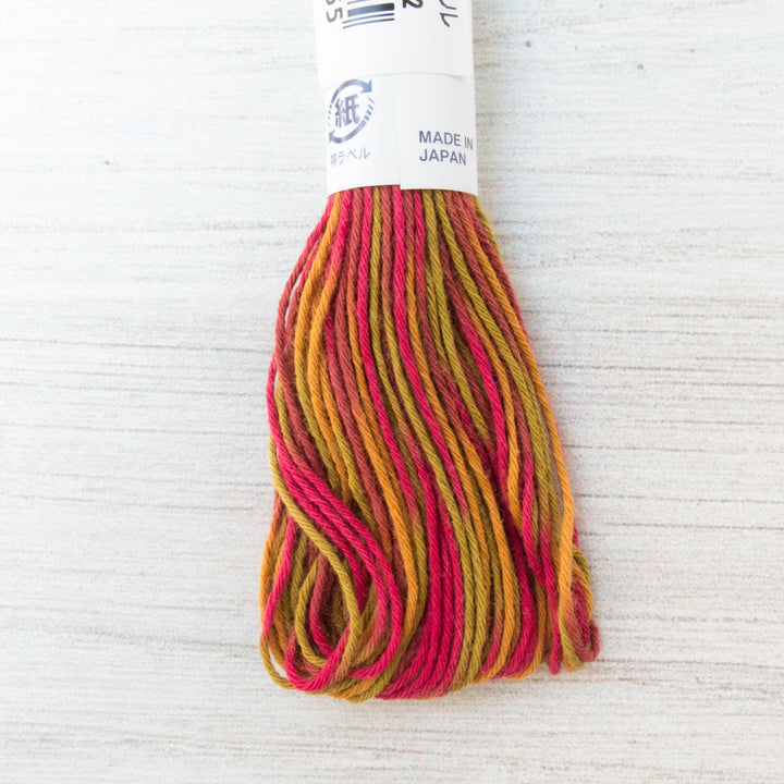 Short Pitch Variegated Sashiko Thread - Southwest Dusk (#93) Sashiko - Snuggly Monkey