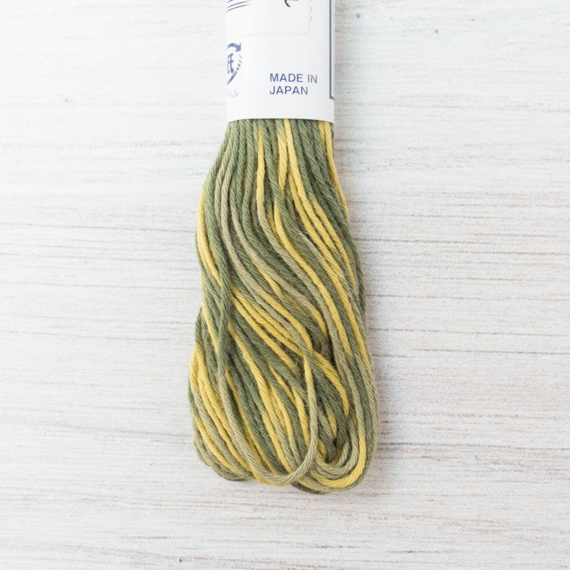 Short Pitch Variegated Sashiko Thread - Green (#95) – Snuggly Monkey