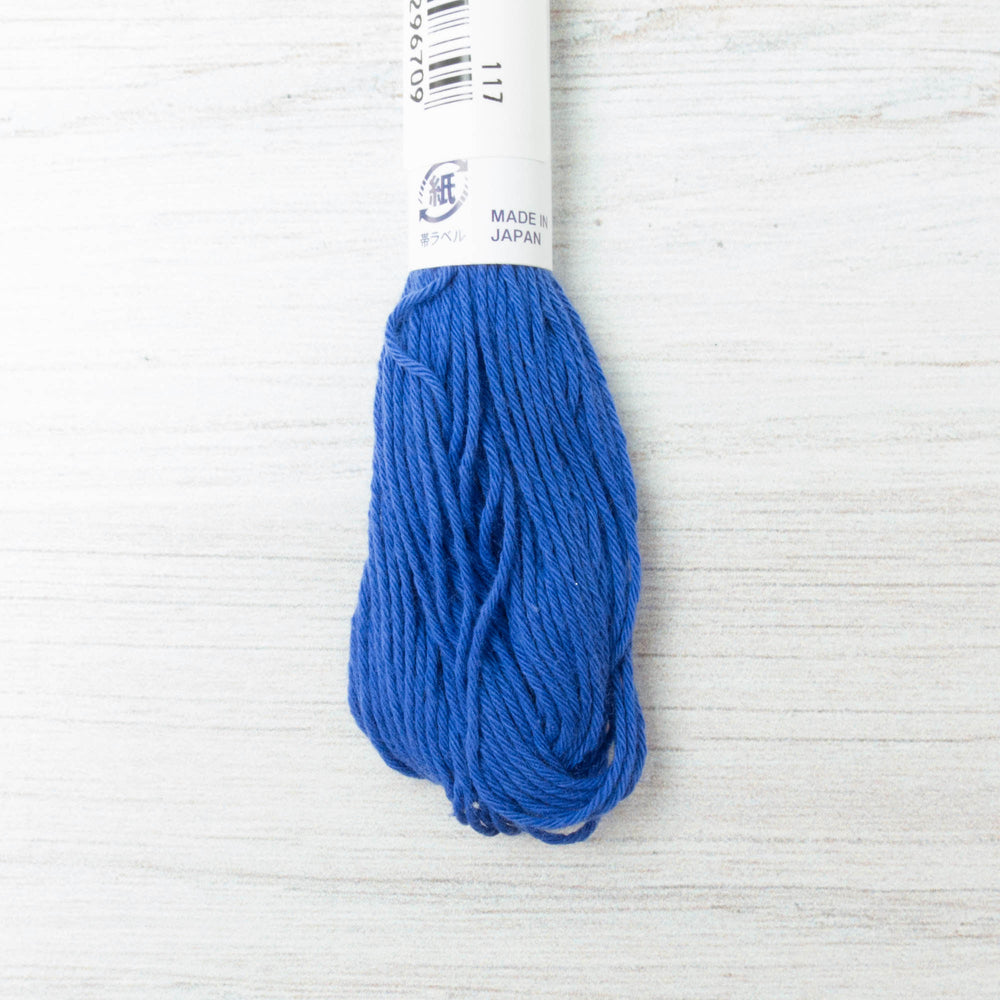 Japanese Sashiko Thread - Ultramarine Blue (#23) Sashiko - Snuggly Monkey