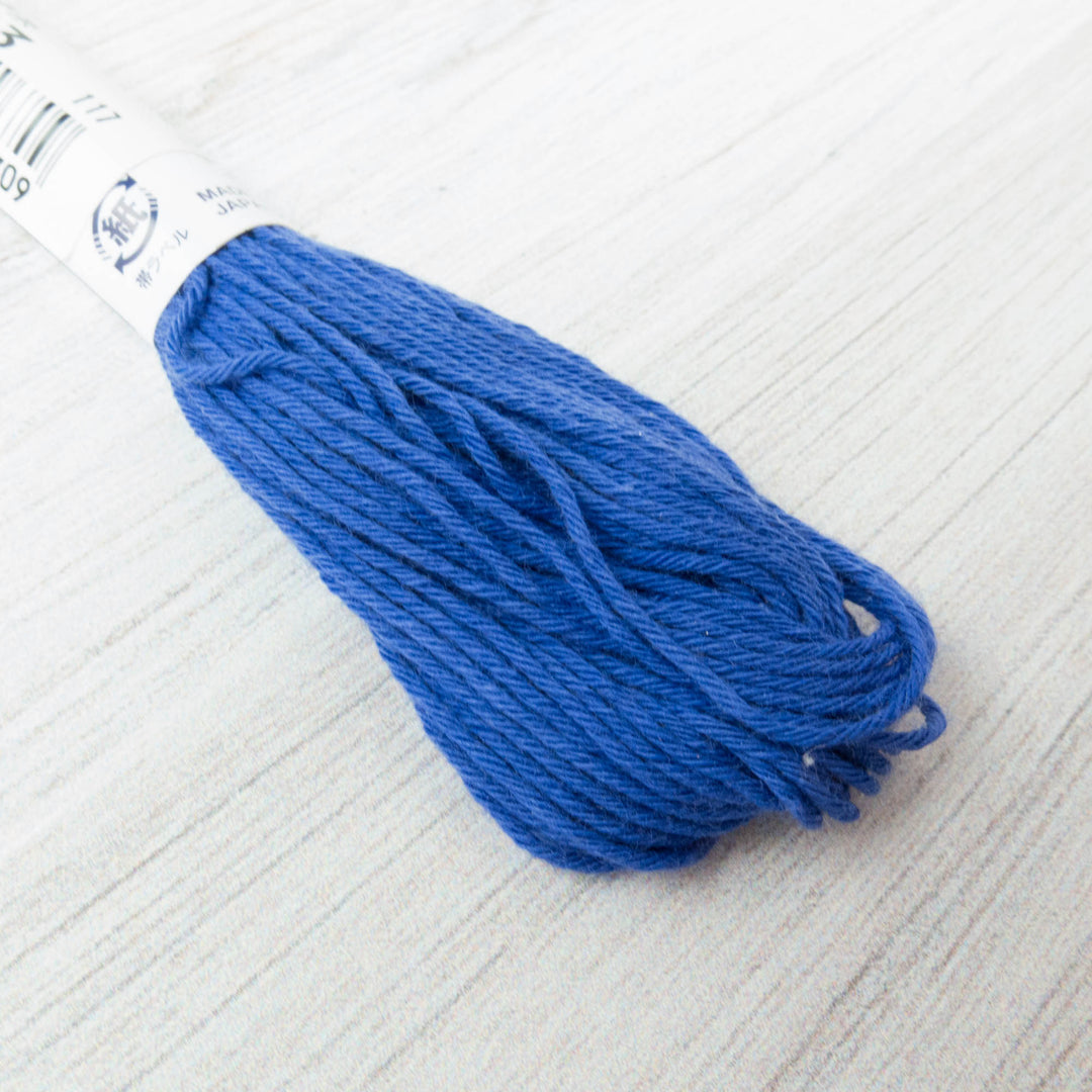 Japanese Sashiko Thread - Ultramarine Blue (#23) Sashiko - Snuggly Monkey