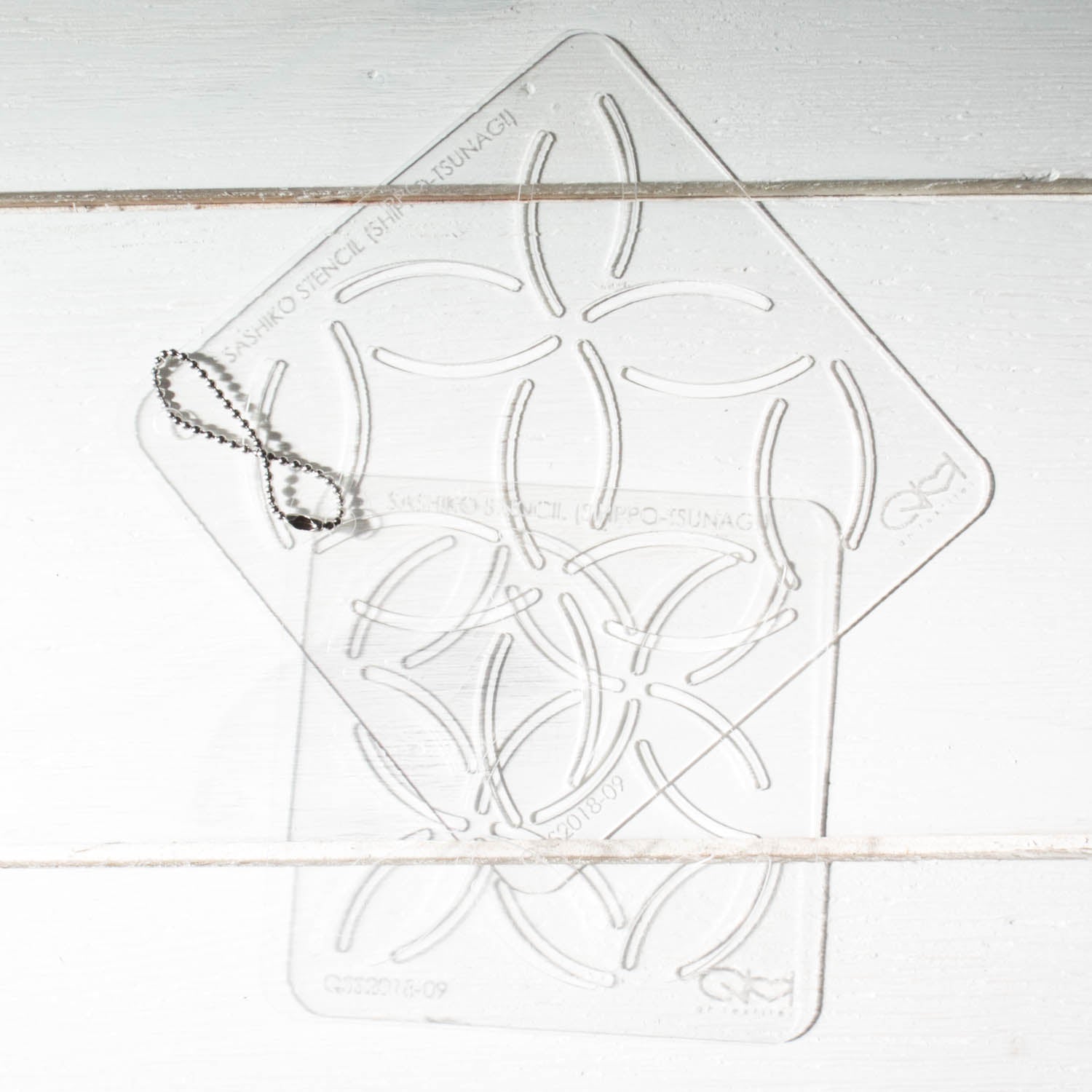Sashiko Stencil - Shippo-Tsunagi – Snuggly Monkey