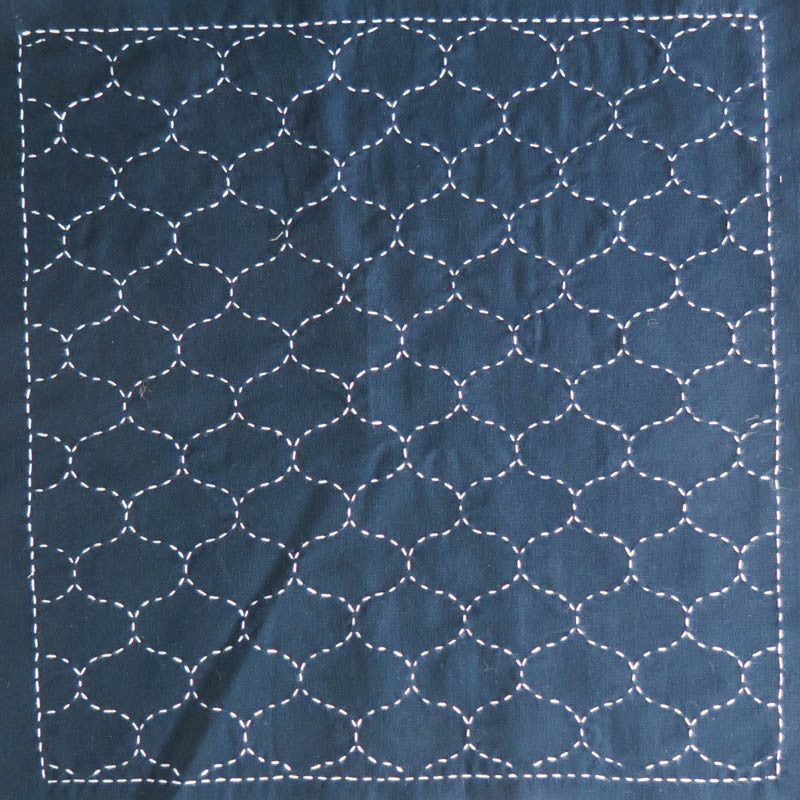 Sashiko Embroidery Kit -HoshiAmi (No 205) Sashiko - Snuggly Monkey