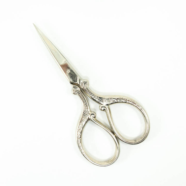 Silver Scroll Embroidery Scissors Scissors - Snuggly Monkey