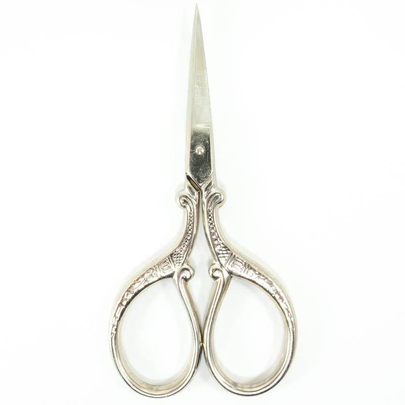 Silver Scroll Embroidery Scissors Scissors - Snuggly Monkey