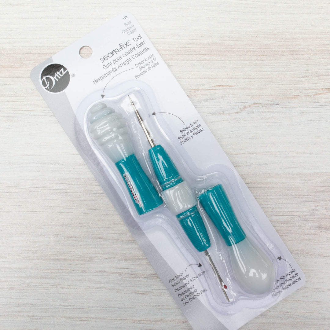 Dritz - Seam Fix Seam Ripper and Awl - 072879303728 Quilting Notions