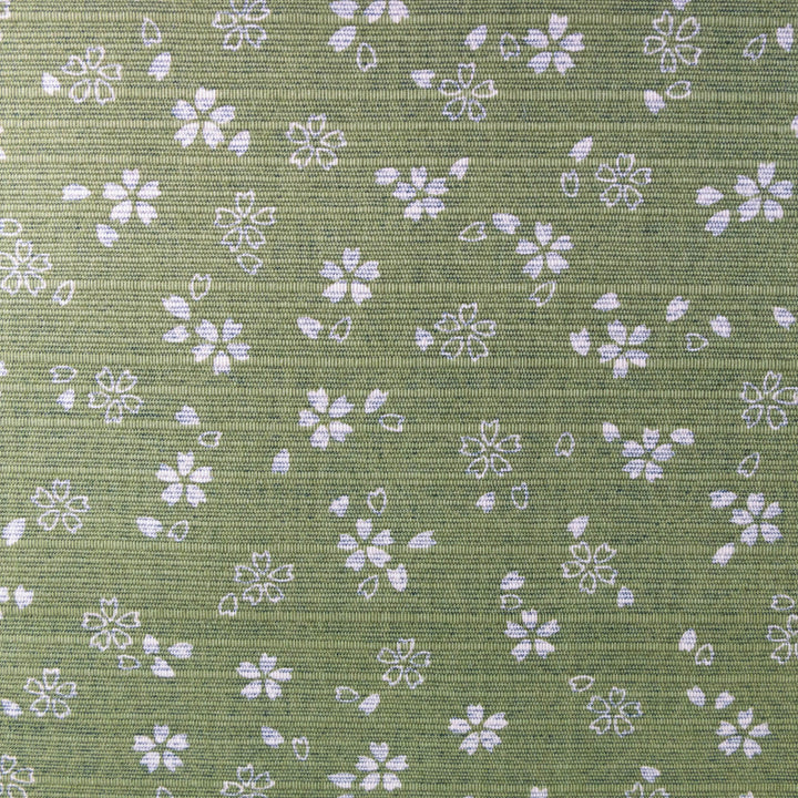 Sevenberry Double-Sided Cotton Dobby Fabric - Green/Blue