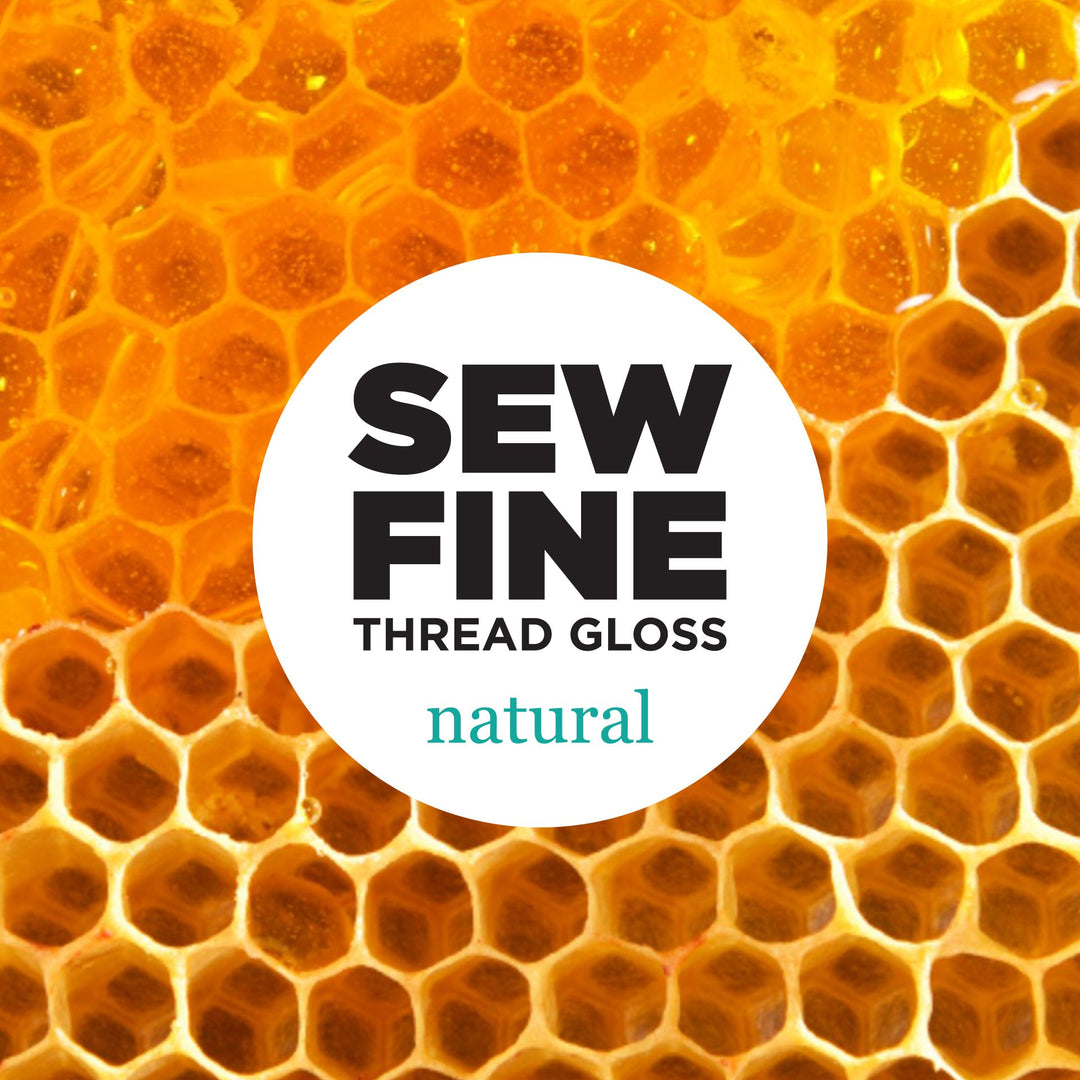 Sew Fine Thread Gloss - Natural Unscented Beeswax
