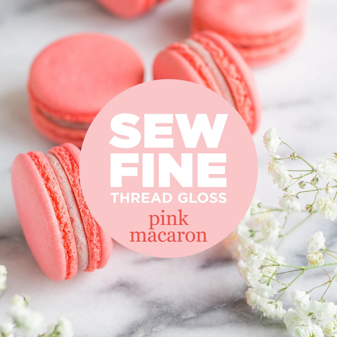 Sew Fine Thread Gloss - Pink Macaron Scent