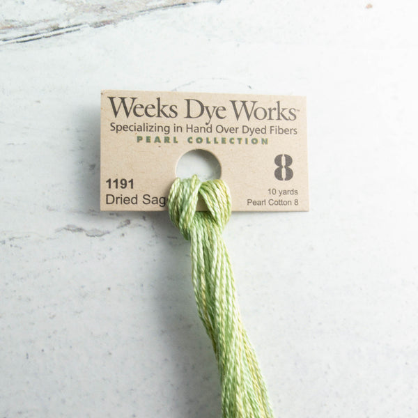 Weeks Dye Works Perle Cotton Thread – Snuggly Monkey