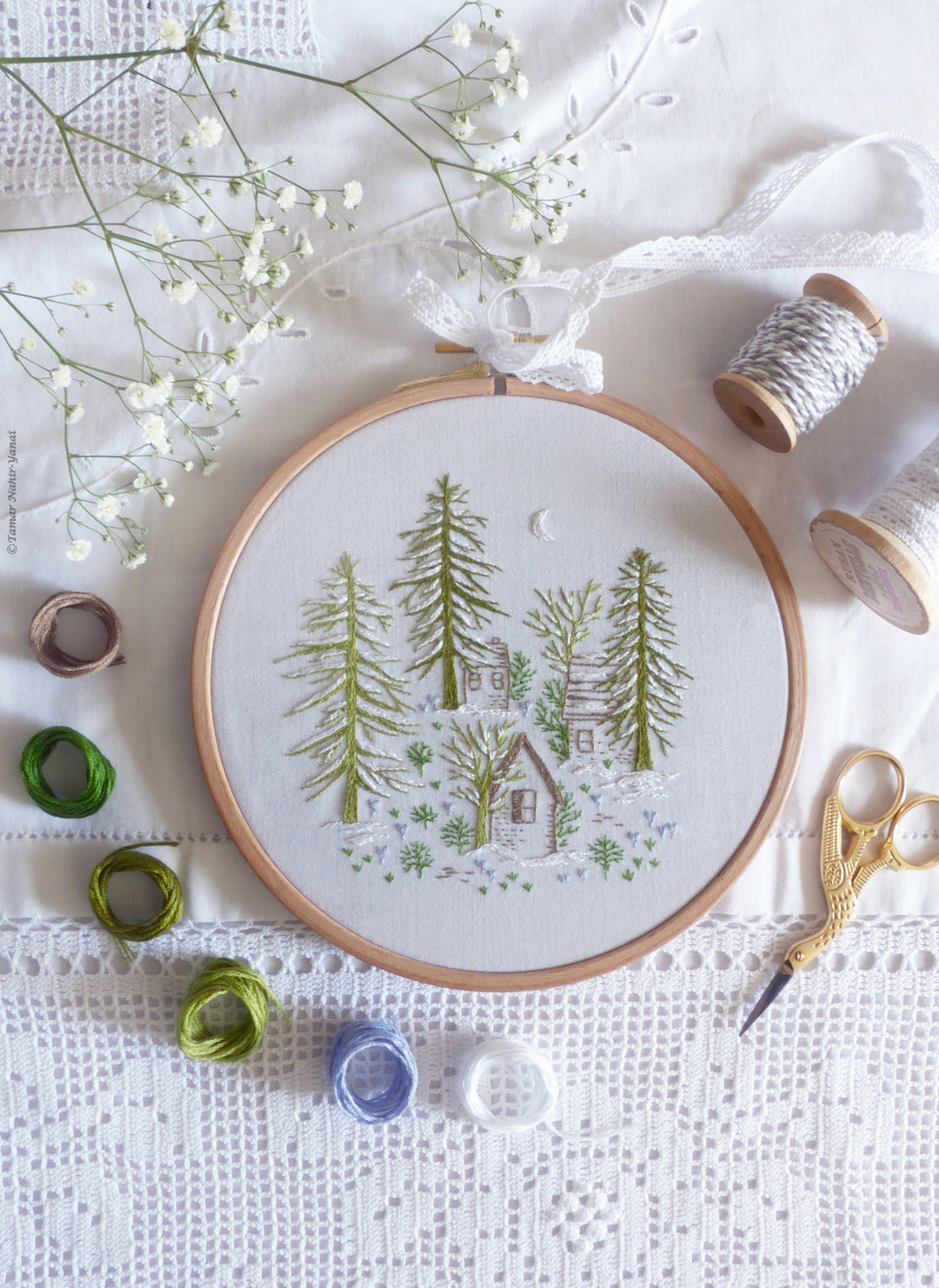 Tamar Nahir-Yanai Embroidery Kits (Without Hoop) – Wild Knits