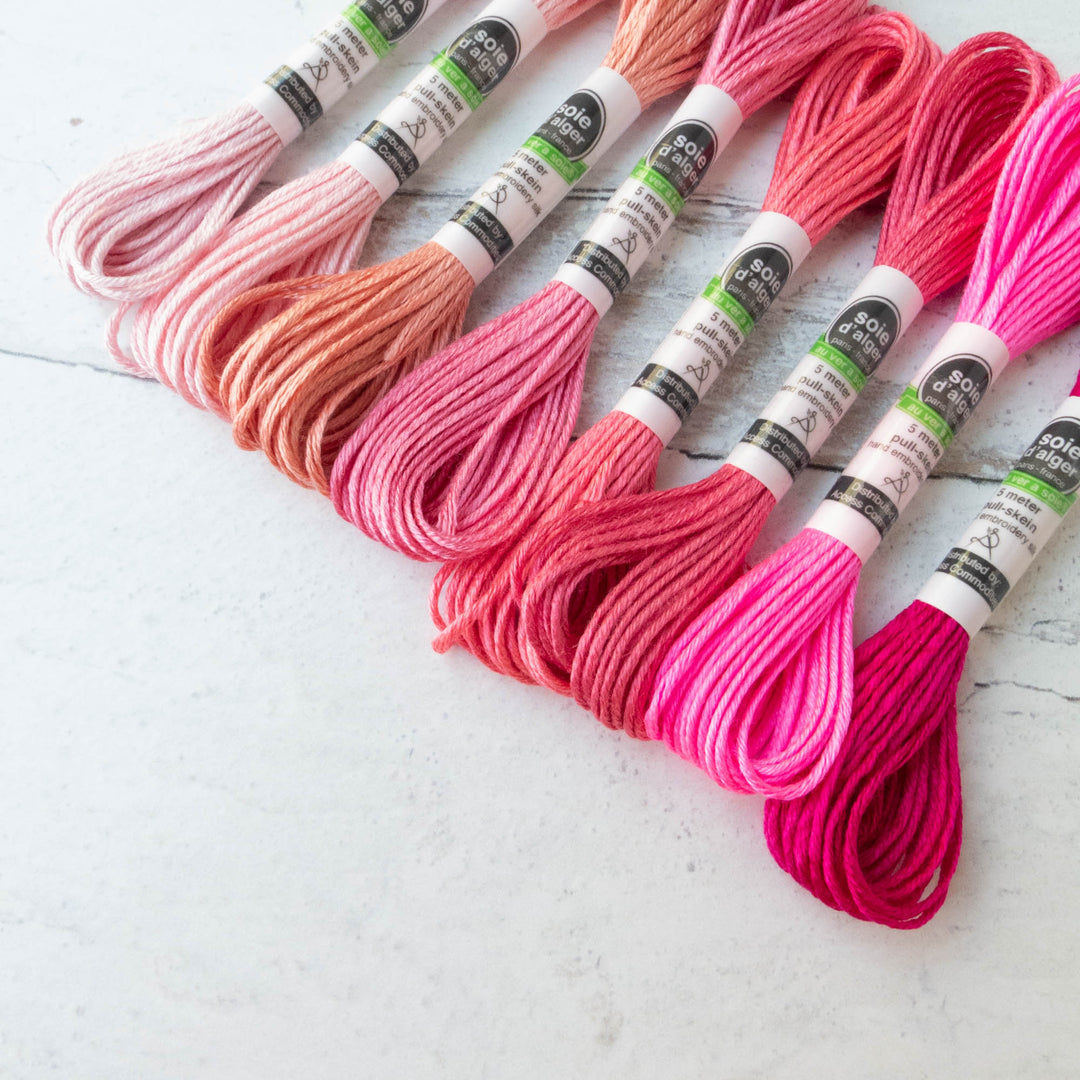 Soie d'Alger Silk Embroidery Thread - Pinks – Snuggly Monkey