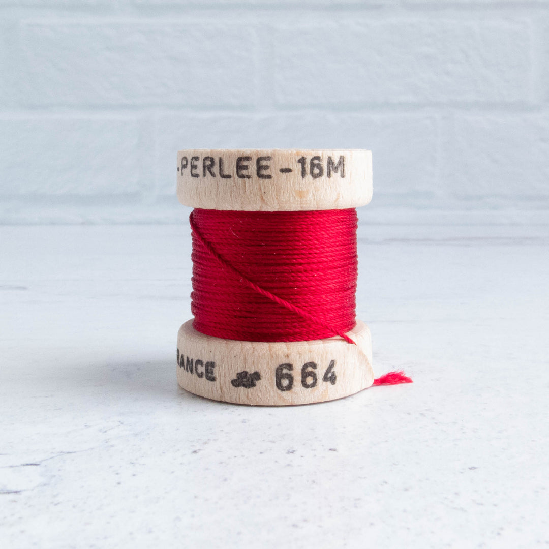 Soie Perlée Silk Thread -  Red (664)