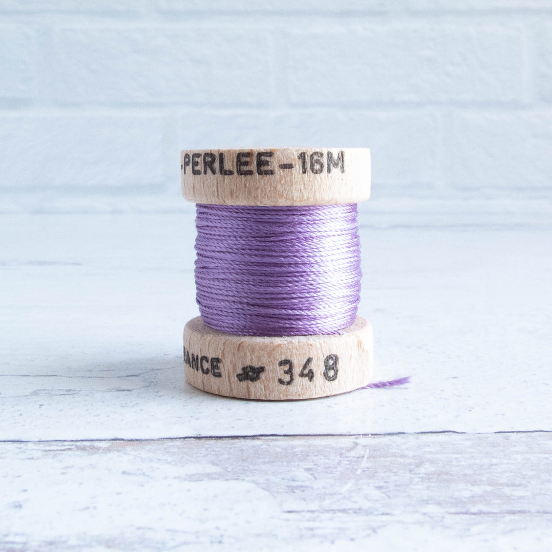 Soie Perlée Silk Thread -  Purple (348)