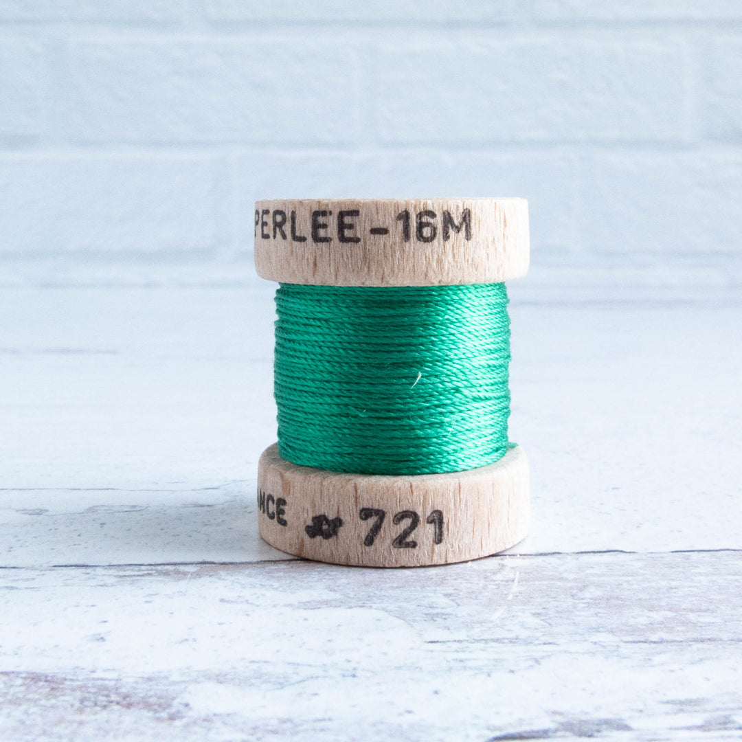 Soie Perlée Silk Thread - Green (721)