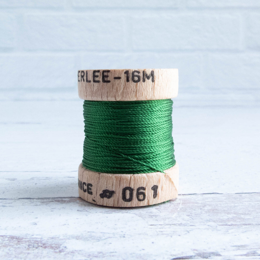 Soie Perlée Silk Thread -  Green (061)