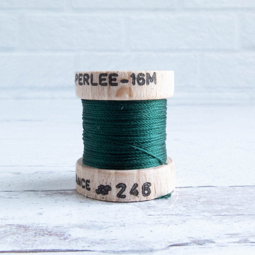 Soie Perlée Silk Thread -  Green (246)