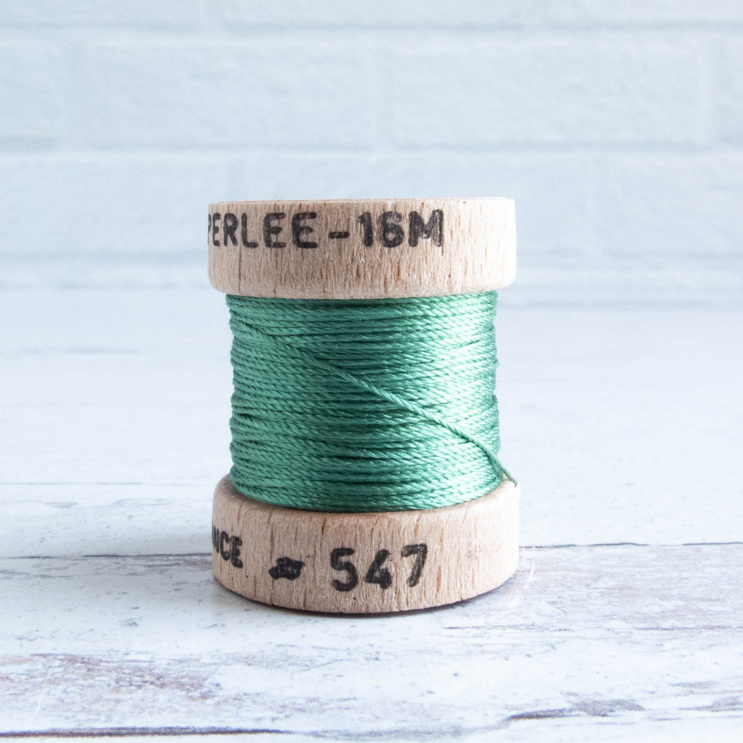 Soie Perlée Silk Thread - Green (547)