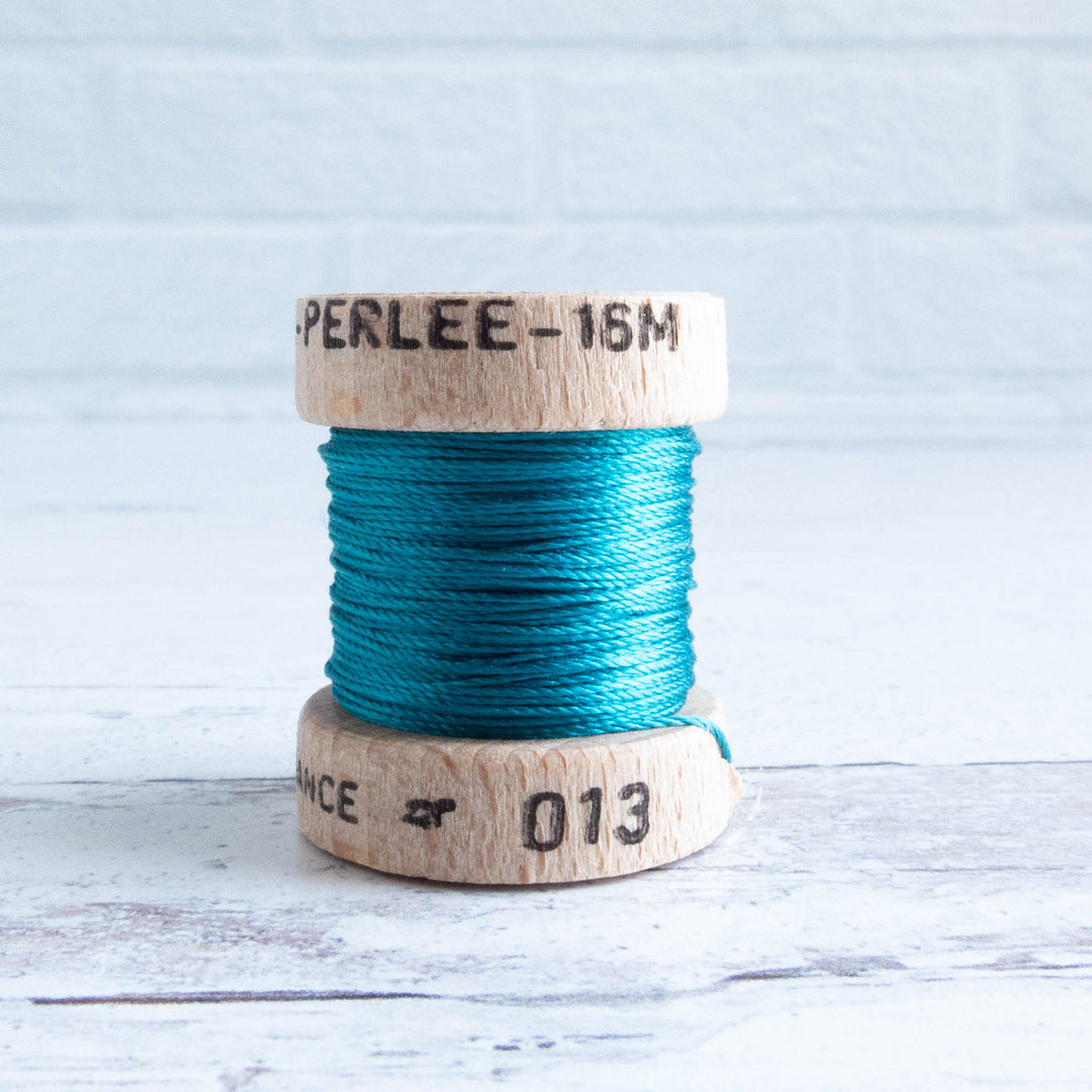Soie Perlée Silk Thread -  Turquoise (013)